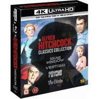 Коллекция классики Альфреда Хичкока (4 4K Ultra HD Blu-ray)