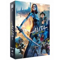 Алита: Боевой ангел (4K ULTRA HD Blu-ray + 3D Blu-ray + 2BD) Steelbook FullSlip XL EDITION 