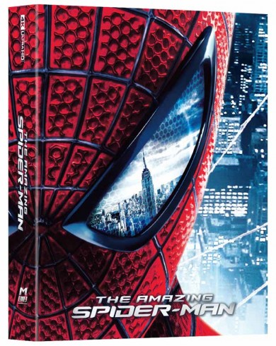 Новый Человек-паук (4k UHD Blu-ray) номерной Steelbook (Full Slip)