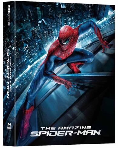 Новый Человек-паук (4k UHD Blu-ray) номерной Steelbook (Double Lenticular Full Slip-A)
