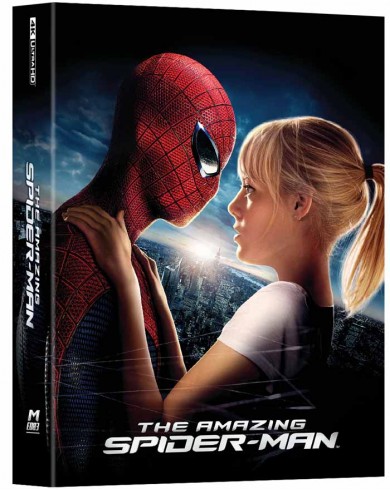 Новый Человек-паук (4k UHD Blu-ray) номерной Steelbook (Double Lenticular Full Slip-B)