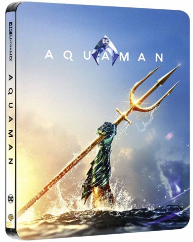 Аквамен (4K ULTRA HD Blu-ray + Blu-ray) Steelbook