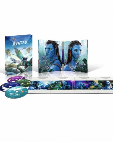 АВАТАР (4K ULTRA HD, Blu-ray) Collector's edition [англ. яз]