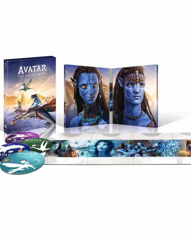 Аватар Путь воды (4K ULTRA HD, Blu-ray) COLLECTOR'S EDITION [англ]