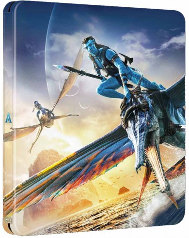 Аватар Путь воды (4K Ultra HD, Blu-ray) Steelbook [англ]