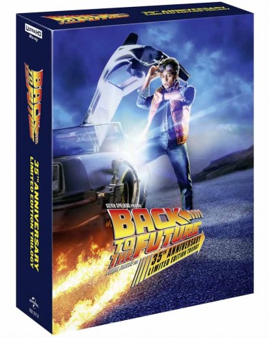Назад в будущее. Трилогия (3 4K Ultra HD Blu-ray + 3 Blu-ray) Steelbook