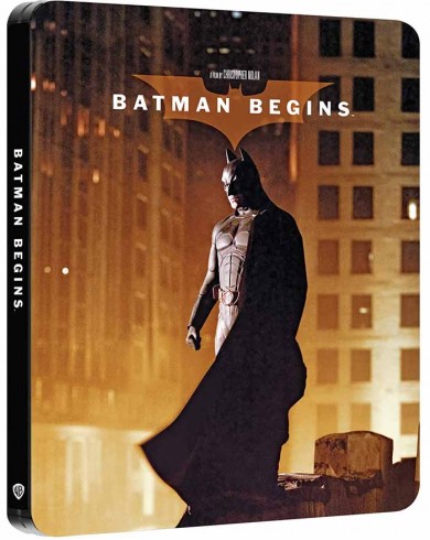 Бэтмен начало (4K UHD) Steelbook 