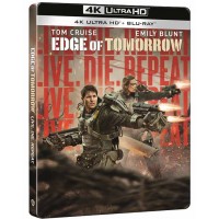 Грань будущего (4K Ultra HD Blu-ray) Steelbook [русск. на BD]