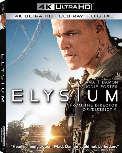 Элизиум: Рай не на Земле (4K Ultra HD Blu-ray)