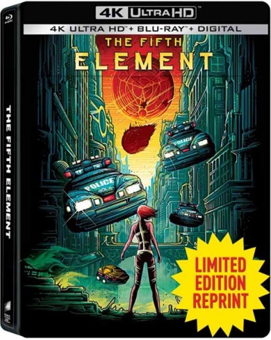 Пятый элемент (4K Ultra HD Blu-ray) Steelbook [англ. язык] reprint