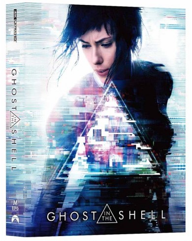 Призрак в доспехах (4K UHD, Blu-ray)  Limited Double Lenticular Full Slip Steelbook (укр титры)