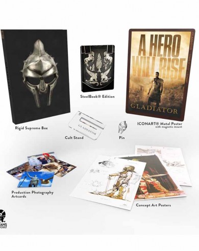 Гладиатор TITANS OF CULT Steelbook Supreme Edition (4K Ultra HD Blu-ray)