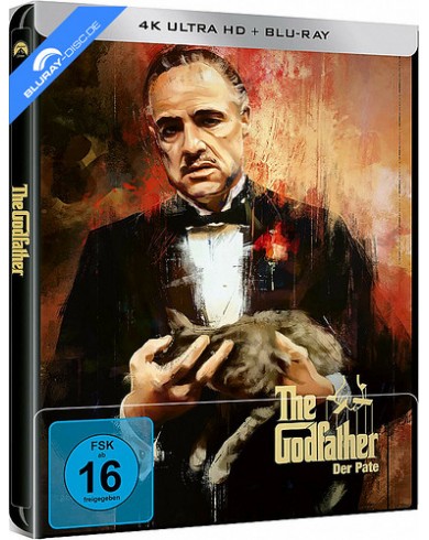 Крестный отец (4K UHD Blu-ray, Blu-ray) Steelbook