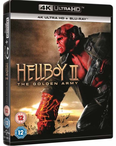 Хеллбой 2: Золотая Армия (4K ULTRA HD Blu-ray) [импорт]