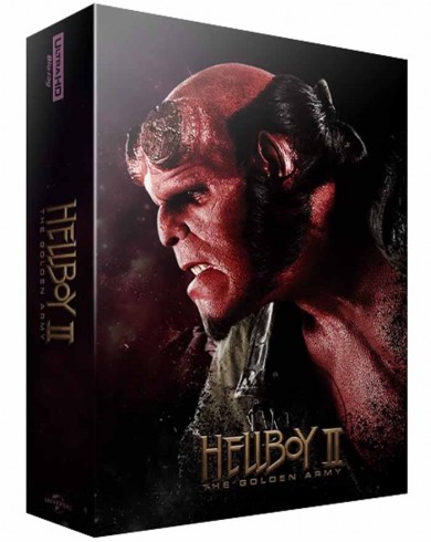 Хеллбой 2: Золотая Армия (4K ULTRA HD Blu-ray)  Номерное Steelbook 