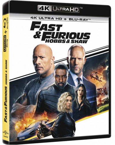 Форсаж: Хоббс и Шоу (4K Ultra HD Blu-ray)[импорт]