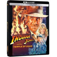 Индиана Джонс и Храм Судьбы (4K UHD) Steelbook