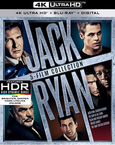 Джек Райан Коллекция  (5 4K UHD Blu-ray)