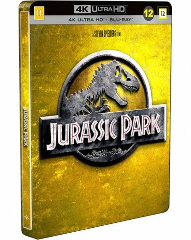 Парк Юрского периода Steelbook (4K Uktra HD Blu-ray)