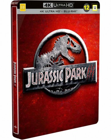 Парк Юрского периода 3 Steelbook (4K Ultra HD Blu-ray)
