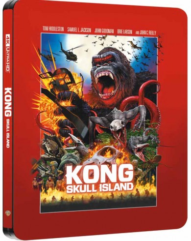 Конг: Остров черепа (4K UHD Blu-ray) Steelbook