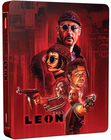 Леон Steelbook (4K Blu-ray, Blu-ray) [англ. яз]