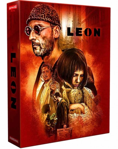 Леон Steelbook (4K Blu-ray, Blu-ray) DELUXE EDITION [англ. яз]
