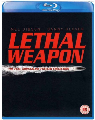 Смертельное оружие 1-4 (5 Blu-ray) 