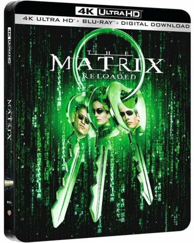 Матрица перезагрузка (4K ULTRA HD Blu-ray) Steelbook