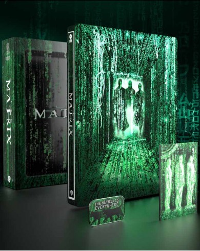 Матрица  (4K ULTRA HD Blu-ray) Titans of Cult Steelbook