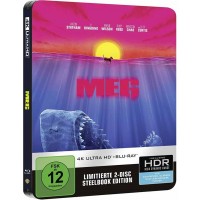 Мег: Монстр глубины  (4K ULTRA HD Blu-ray) Limited Steelbook