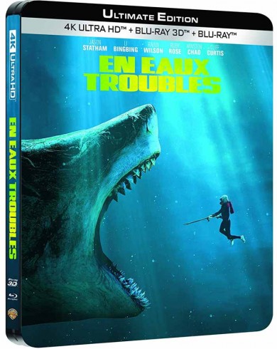 Мег: Монстр глубины  (4K ULTRA HD Blu-ray) Steelbook