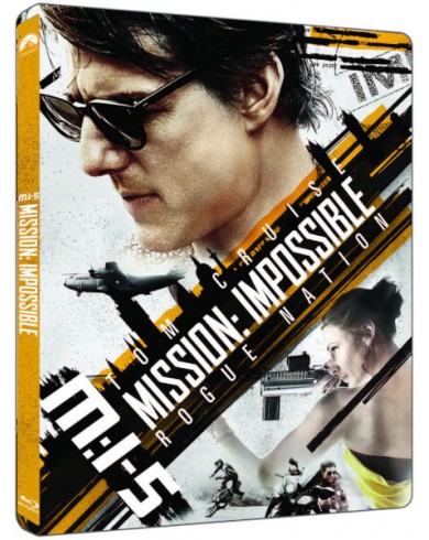 Миссия невыполнима 5: Племя изгоев Steelbook (4K Ultra HD Blu-ray)