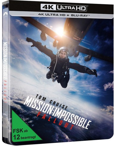 Миссия невыполнима: Последствия (4K Ultra HD Blu-ray) Steelbook