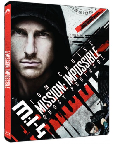 Миссия невыполнима 4: Протокол Фантом Steelbook (4K Ultra HD Blu-ray)