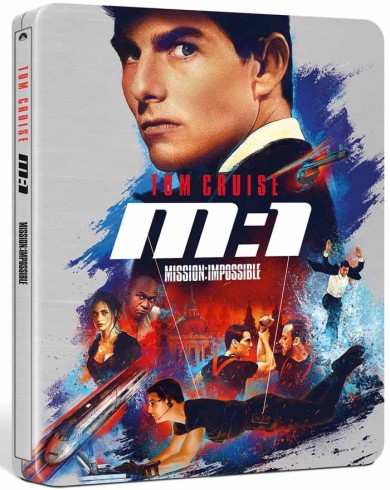 Миссия невыполнима Steelbook (4K Ultra HD Blu-ray) [с русским] англ