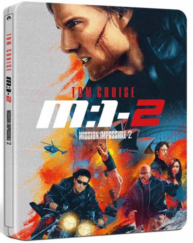 Миссия невыполнима 2 Steelbook (4K Ultra HD Blu-ray) англ