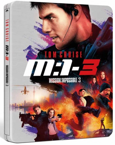 Миссия невыполнима 3 Steelbook (4K Ultra HD Blu-ray) англ