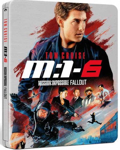 Миссия невыполнима 6 Последствия Steelbook (Blu-ray) англ