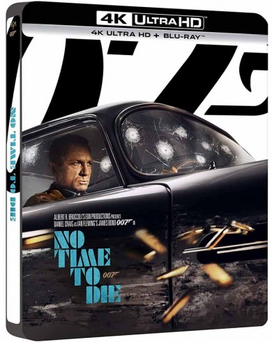 007 Не время умирать  (4K UHD ) Steelbook [англ. язык]