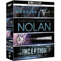 Нолан Коллекция 3 фильмов (3 4K Ultra HD Blu-ray) Интерстеллар, Начало, Дюнкерк
