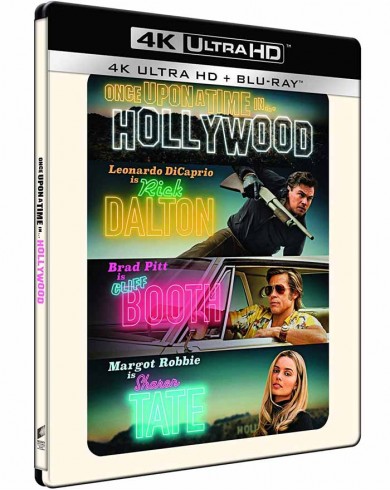 Однажды в… Голливуде  (4K Ultra HD Blu-ray) Steelbook
