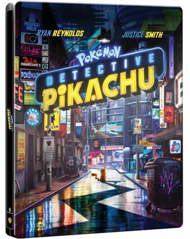 Покемон. Детектив Пикачу (4K Ultra HD Blu-ray) Steelbook
