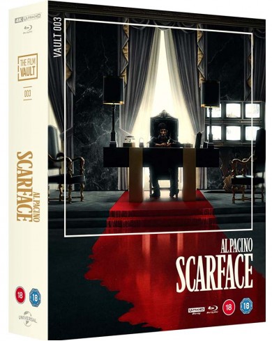 Лицо со шрамом The Film Vault Range (4K ULTRA HD Blu-ray + Blu-ray) 