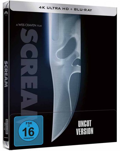 Крик (4K Ultra HD + Blu-ray) Steelbook
