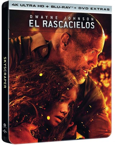 Небоскрёб Steelbook (4K UHD Blu-ray)
