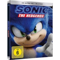 Соник в кино (4K Ultra HD Blu-ray) Steelbook