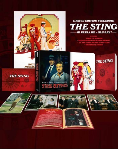 Афера (4K Ultra HD Blu-ray) Steelbook Limited edition