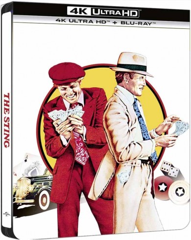 Афера (4K Ultra HD Blu-ray) Steelbook