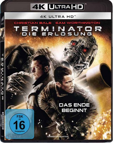 Терминатор 4: Да придёт спаситель (4K Ultra HD Blu-ray) [русские субтитры]